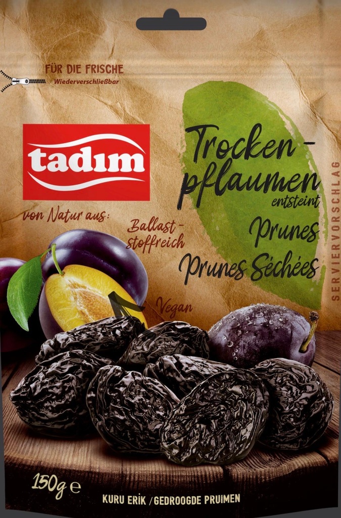TROCKENPFLAUMEN 150 GR 