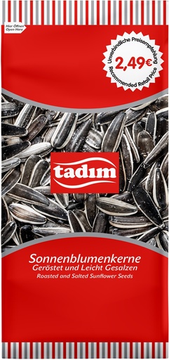[9224] TADIM CEKIRDEK SIYAH AZ TUZLU (KIRMIZI) 270GR