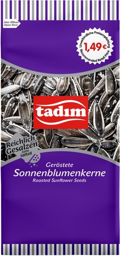 [9325] TADIM CEKIRDEK SIYAH BOL TUZLU (MAVI) 150GR