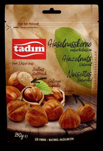 [1592] 150 GR. HASELNUSSKERNE NATURBELASSEN 