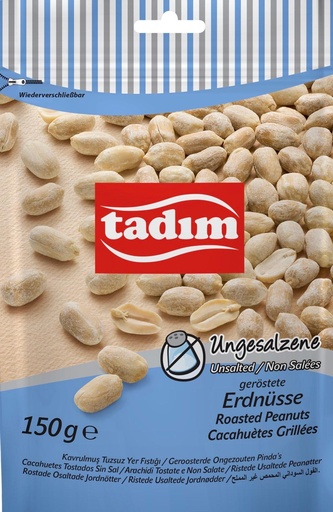 [1588] 150 GR.UNGESALZENE GEROSTETE ERDNÜSSE 
